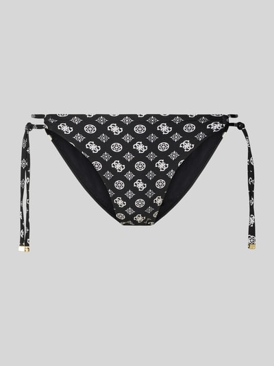 GUESS Bikinihose mit seitlicher Schnürung Modell 'SOLEIL' Black 1