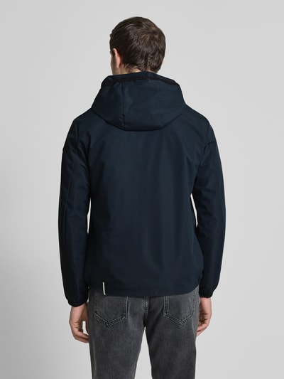 khujo Windbreaker met capuchon, model 'Hamza' Marineblauw - 5