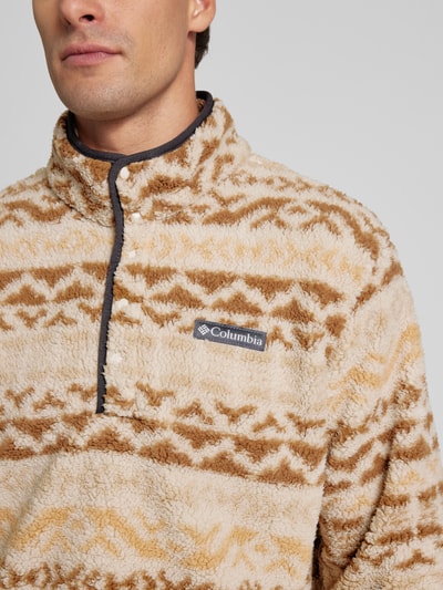 COLUMBIA Sweatshirt met opstaande kraag, model 'RUGGED RIDGE' Offwhite - 3