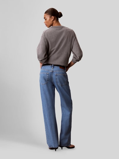 Calvin Klein Jeans Straight Fit Jeans aus reiner Baumwolle Jeansblau 5