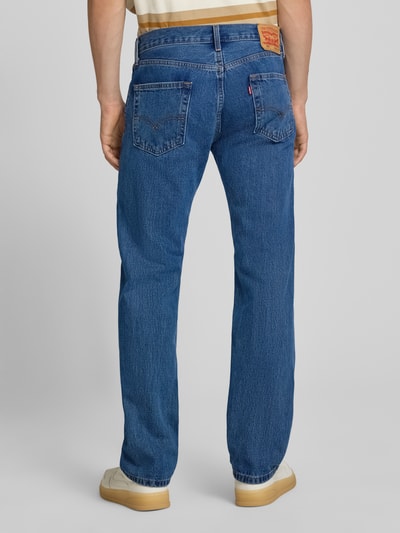 Levi's® Straight Fit Jeans aus reiner Baumwolle Modell '505™' Hellblau 5