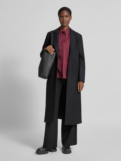 Brax Spodnie materiałowe z elastycznym pasem model ‘MAINE’ Czarny 1