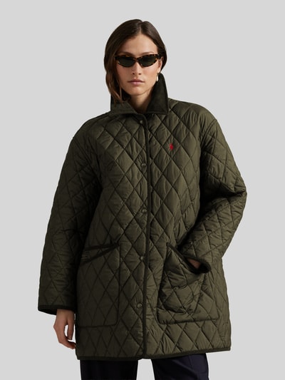 Polo Ralph Lauren Loose fit gewatteerd jack met gestikt logo Donkergroen - 4