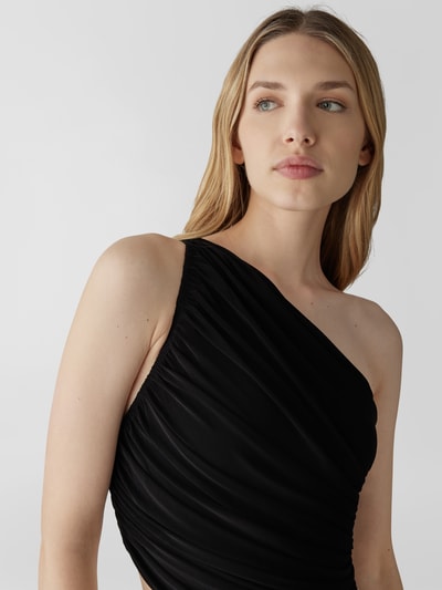 Norma Kamali Top mit One-Shoulder-Träger Black 3