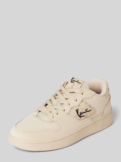 KARL KANI Sneakers met labelstitching, model 'Kani 89' Beige - 1