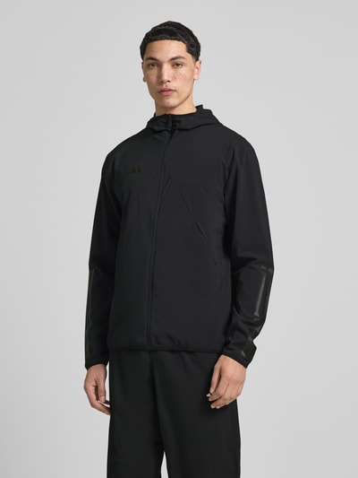 adidas Sportswear Kurtka funkcjonalna z szybkoschnącego materiału w kroju slim fit Czarny 4