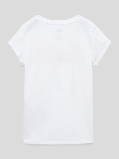 Levi’s® Kids T-shirt met labelprint Wit - 3