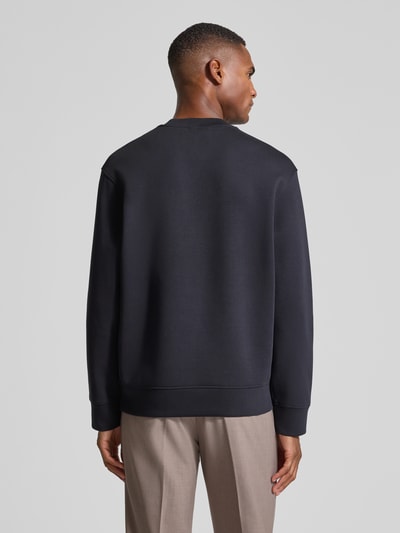 Emporio Armani Sweatshirt mit Label-Stitching Black 5