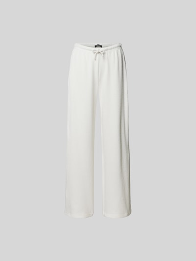 black palms Stoffhose mit elastischem Bund Offwhite 2