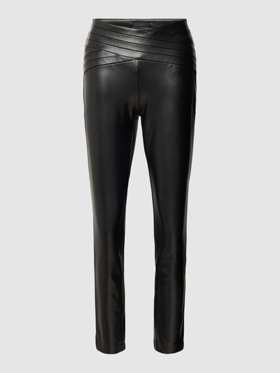 Guess Skinny Fit Hose in Leder-Optik Modell 'DANA' Black 2