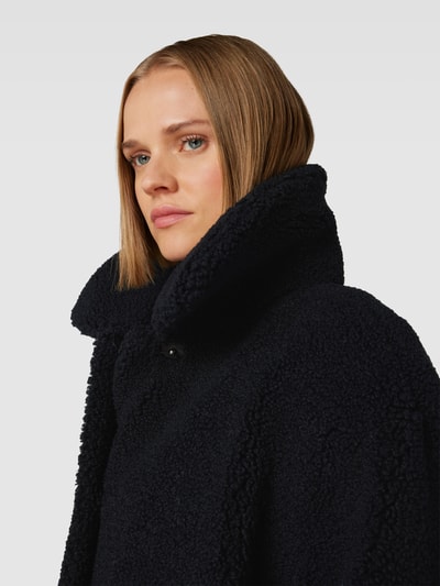 Juvia Wintermantel aus Teddyfell Black 3