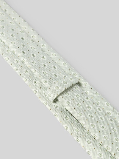 BOSS Krawatte mit Seide-Anteil (7,5 cm) Gruen 3