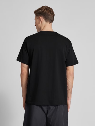 Carhartt Work In Progress T-shirt met labelstitching, model 'SCRIPT' Zwart - 5