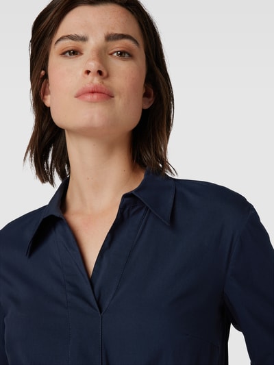 Betty Barclay Knielange jurk met platte kraag Marineblauw - 3
