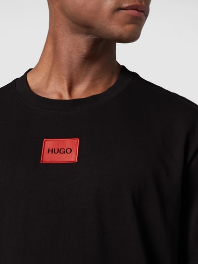 HUGO T-Shirt aus Baumwolle Modell 'Diragolino212' Black 3
