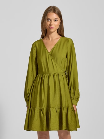 GUIDO MARIA KRETSCHMER WOMAN Mini-jurk met V-hals Groen - 4