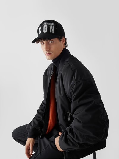 Dsquared2 Cap mit Brand-Schriftzug Schwarz 1