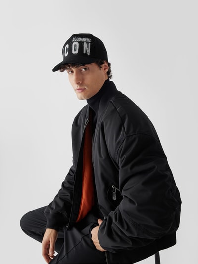 Dsquared2 Cap mit Brand-Schriftzug Black 1