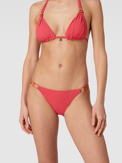 Banana Moon Bikinislip met siernaden, model 'CUXA LIMA' Felroze - 1