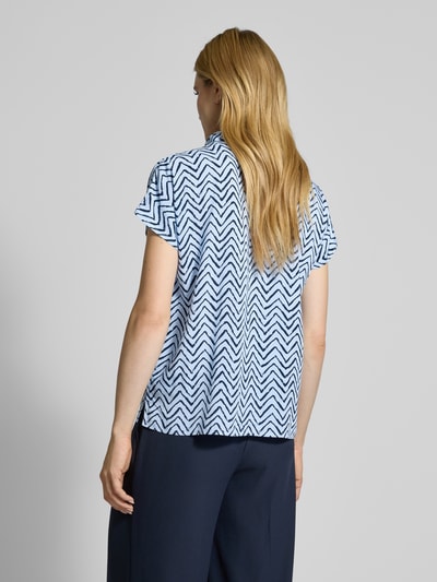 Christian Berg Woman Relaxed Fit Bluse mit Kappärmeln Bleu 5