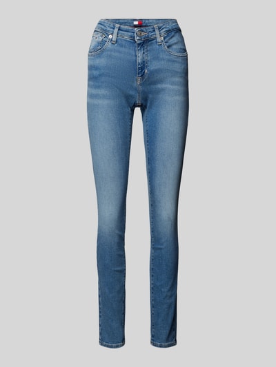 Tommy Jeans Jeansy o kroju slim fit z 5 kieszeniami model ‘SOPHIE’ Jeansowy niebieski 2