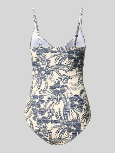 Barts Kostium kąpielowy z wiązanym detalem model ‘TUALA’ Złamany biały 3