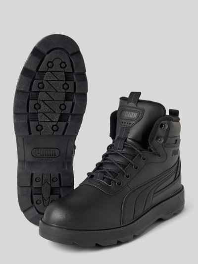 Black puma boots online