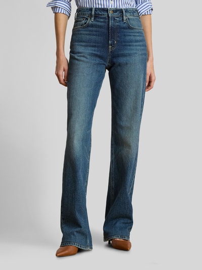 Lauren Ralph Lauren Straight Fit Jeans mit Label-Patch Jeansblau 4