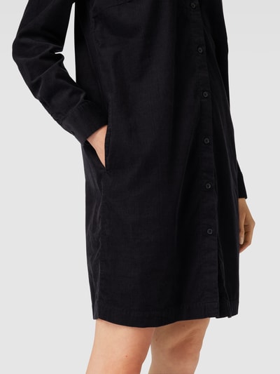 Marc O'Polo DENIM Knielange jurk met knoopsluiting Zwart - 3