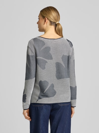 Tom Tailor pullover van puur katoen Marineblauw - 5