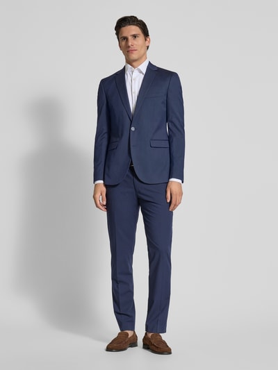 MCNEAL Slim Fit 2-Knopf-Sakko mit Pattentaschen Marine 1