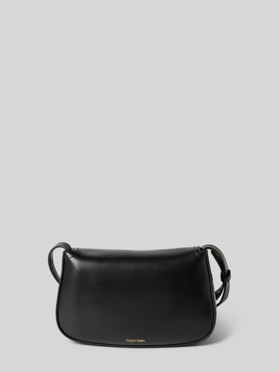 CK Calvin Klein Handtas met labelapplicatie en schouderband Zwart - 4
