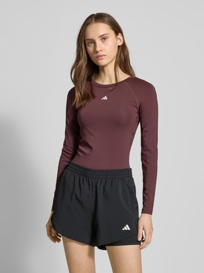 ADIDAS SPORTSWEAR Longsleeve met logoprint Aubergine - 4