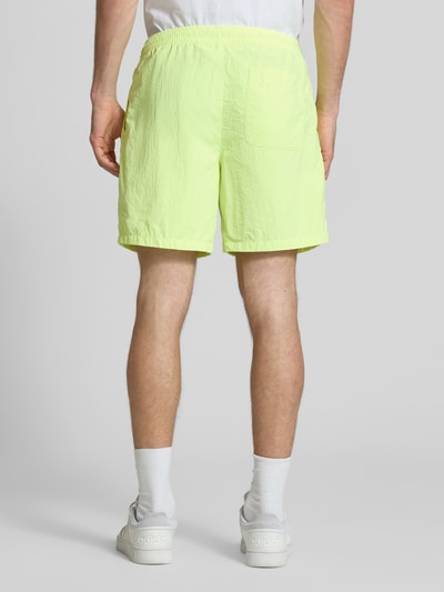Tommy Jeans Regular Fit Sportshorts mit Tunnelzug Neon Gelb 5
