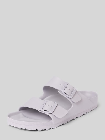 Birkenstock Slippers met logodetail model 'Arizona' Lavendel - 1