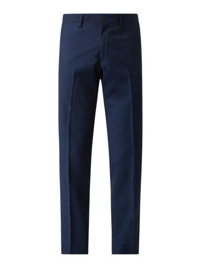 Tiger Of Sweden Regular Fit Anzughose aus Wollmischung Modell 'Tord' Blau Melange 2