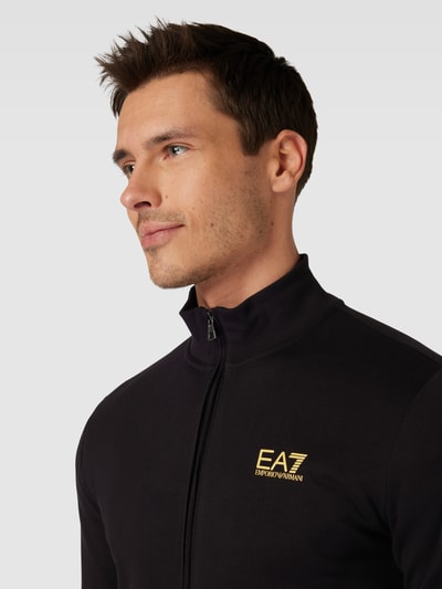 EA7 Emporio Armani Trainingsanzug mit Logo-Detail Black 3