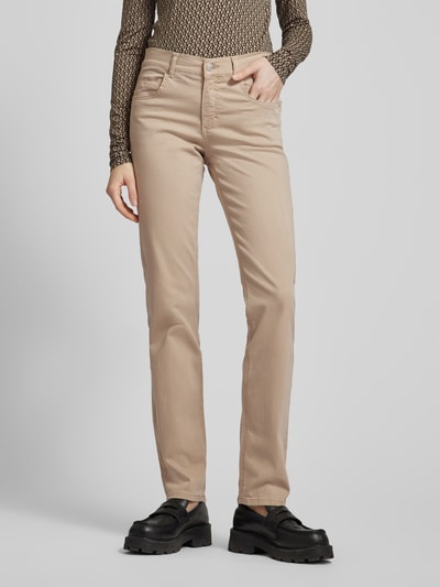 Angels Slim fit jeans in 5-pocketmodel, model 'Cici' Zand - 4