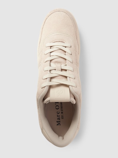 Marc O'Polo Sneakers met vetersluiting Beige - 3