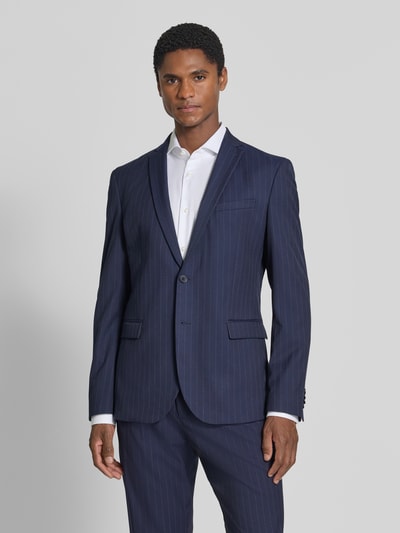 s.Oliver BLACK LABEL Slim Fit Sakko mit Viskose-Anteil Marine 4