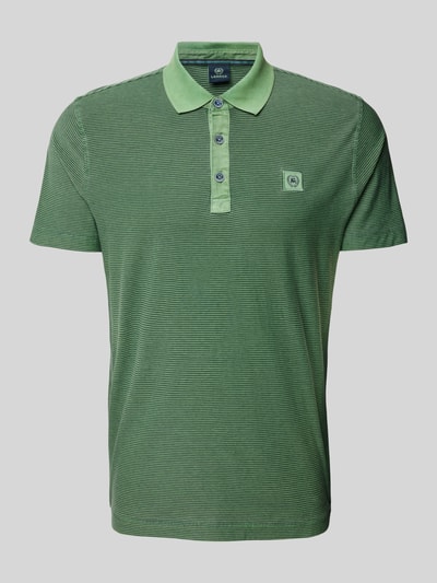 Lerros Poloshirt met labelstitching Lichtgroen - 2