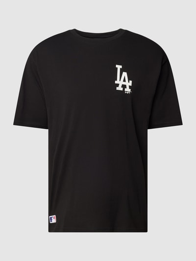 New Era T-Shirt mit Label-Print Modell 'LEAGUE ESSENTIALS' Black 2