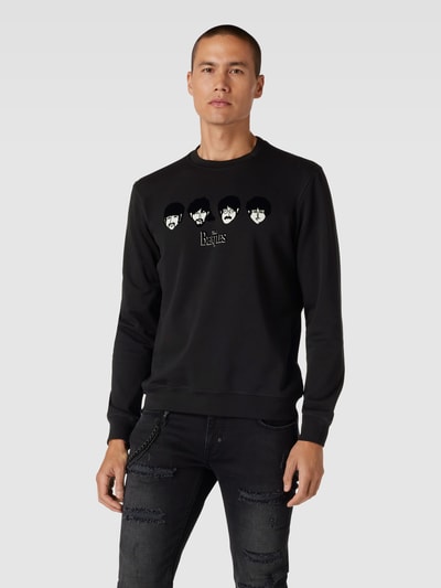 Antony Morato Sweatshirt mit Motiv-Print Black 4