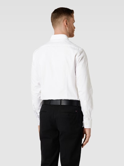 HUGO Slim fit zakelijk overhemd met kentkraag, model 'Kenno' Wit - 5