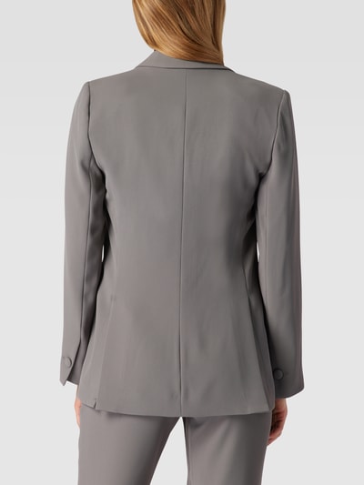 Emporio Armani Lange blazer met knoopsluiting Grafiet - 5