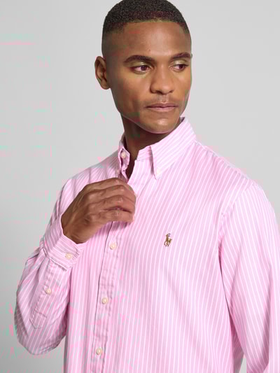 Polo Ralph Lauren Vrijetijdsoverhemd met knoopsluiting Rosé - 3