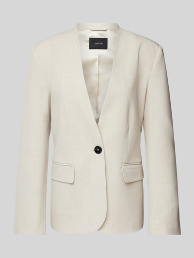 OPUS Blazer mit Pattentaschen Modell 'Jalma' Beige 1