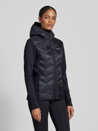 PEAK PERFORMANCE Steppjacke mit Label-Stitching Modell 'Elevate' Black 4