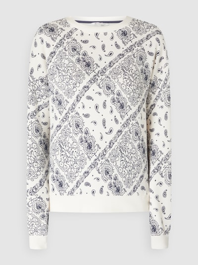 Tom Tailor Denim Sweatshirt met paisleymotief  Offwhite - 2