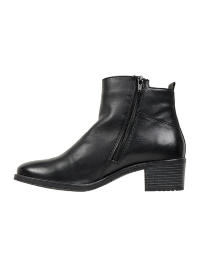 Bagatt Booties van leer, model 'Ruby'  Zwart - 4